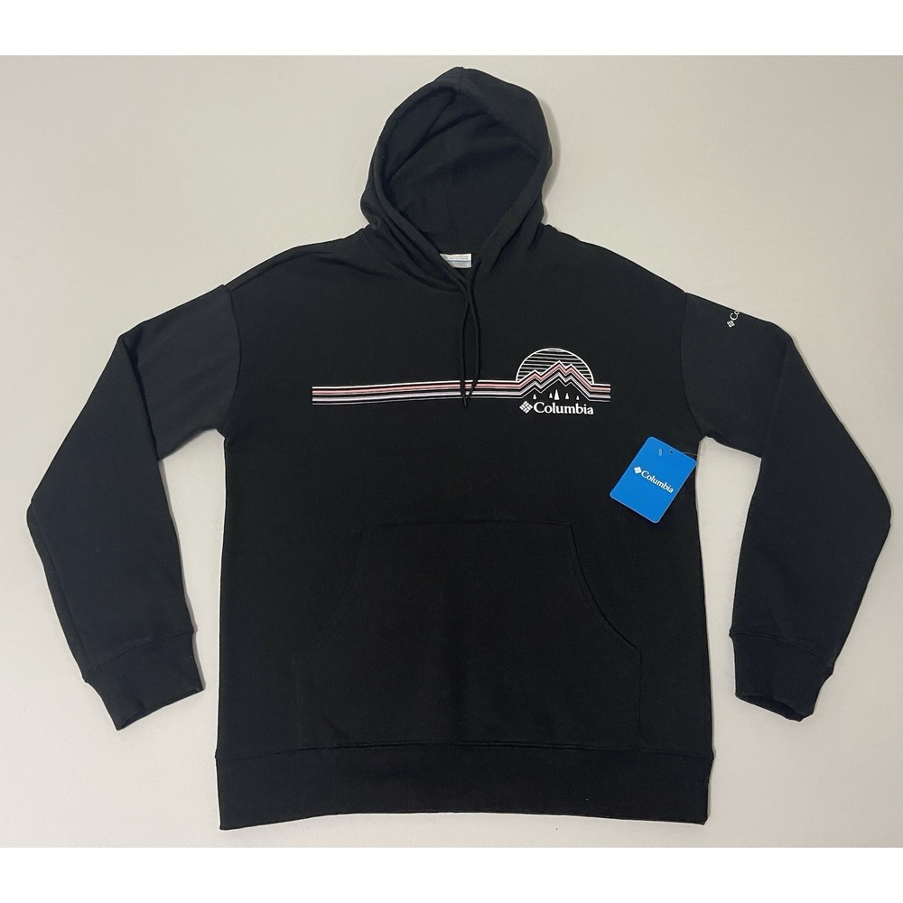 NWT Columbia Aven Hoodie Womens Small Black Pullover Long Sleeve Casual